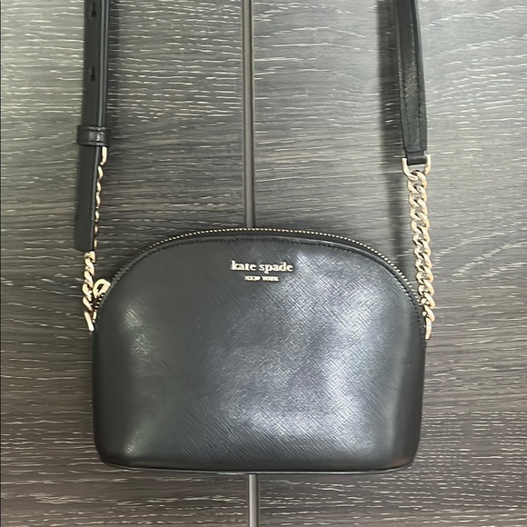 kate spade Handbags - Kate Spade, New York Black Saffiano leather Small Dome Crossbody Bag